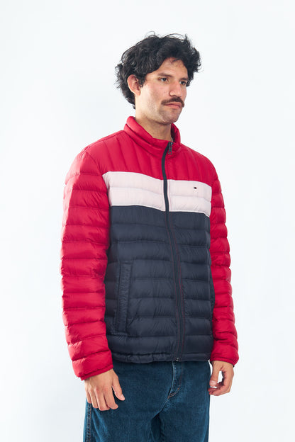 2000 Tommy Hilfiger Packable Down Puffer Jacket (L/XL)