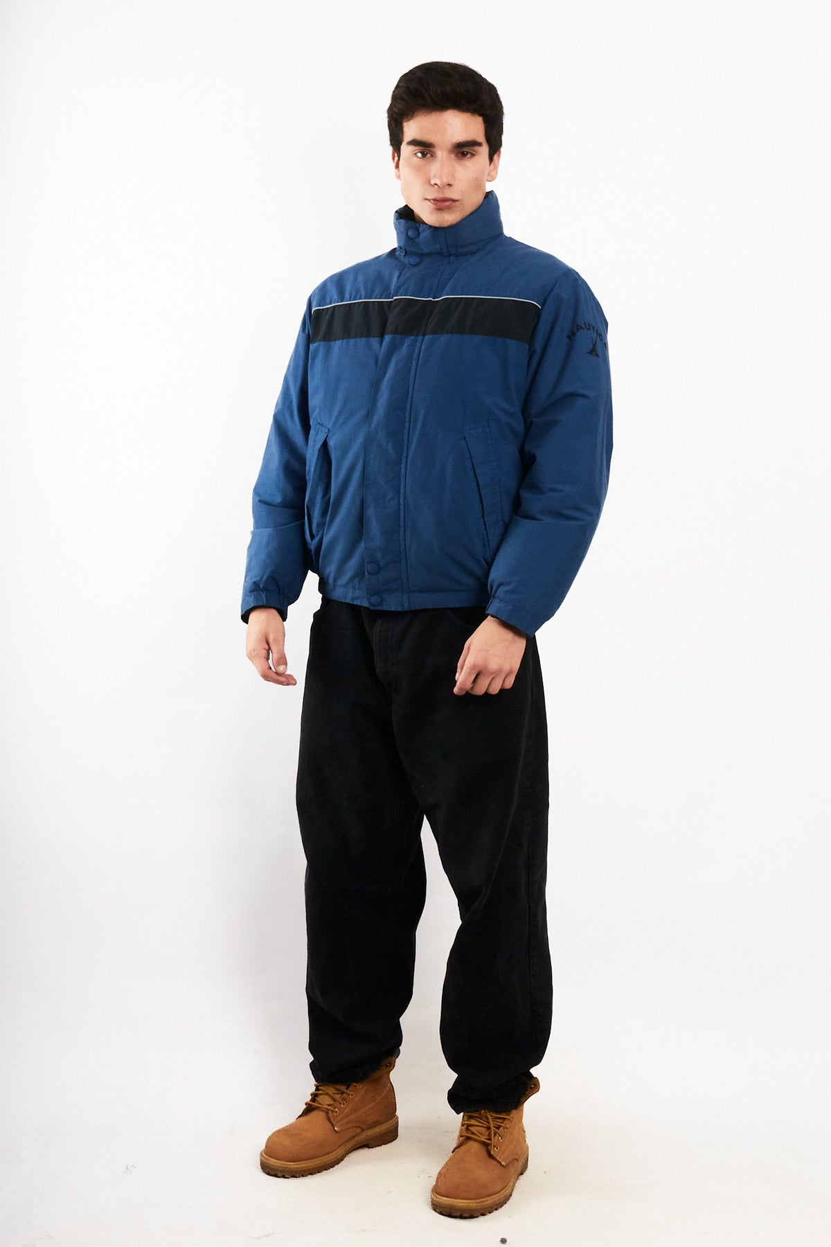 2000 Vintage Nautica Impermeable Windbreaker/ Puffer Jacket (M)