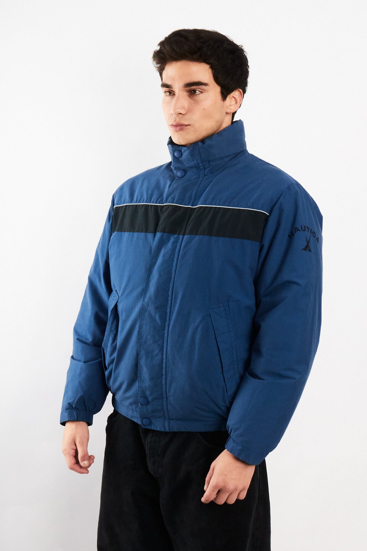 2000 Vintage Nautica Impermeable Windbreaker/ Puffer Jacket (M)