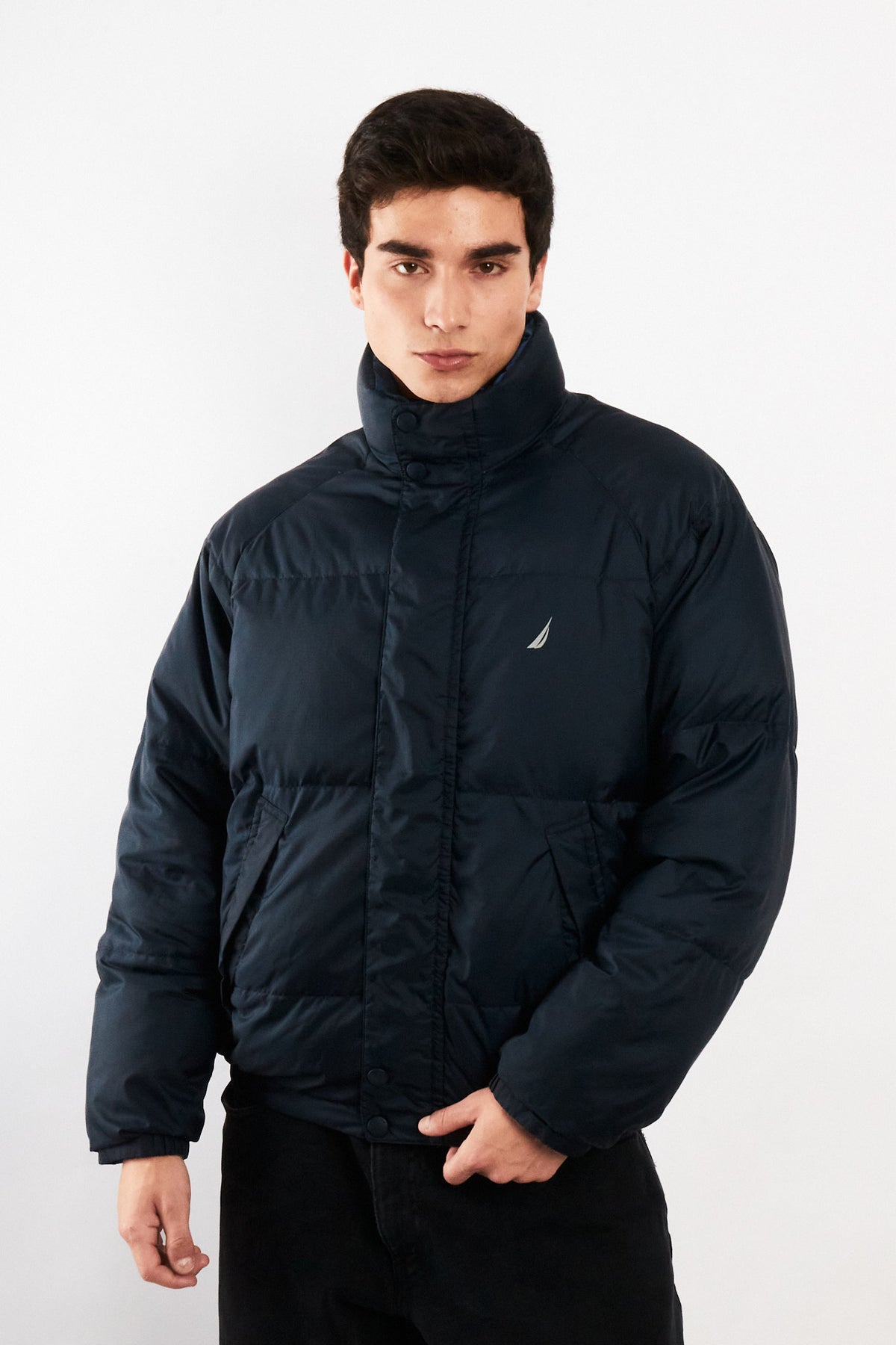 2000 Vintage Nautica Impermeable Windbreaker/ Puffer Jacket (M)