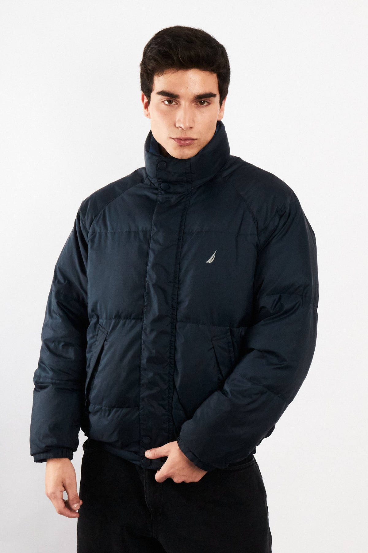 2000 Vintage Nautica Impermeable Windbreaker/ Puffer Jacket (M)