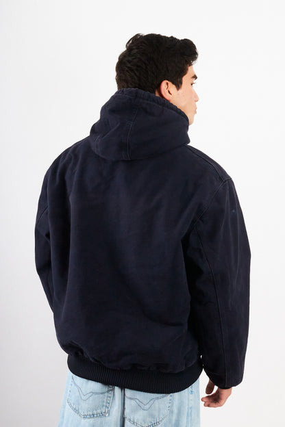 2000 Vintage Carhartt J140  Dark Navy Duck Active Jacket (M)