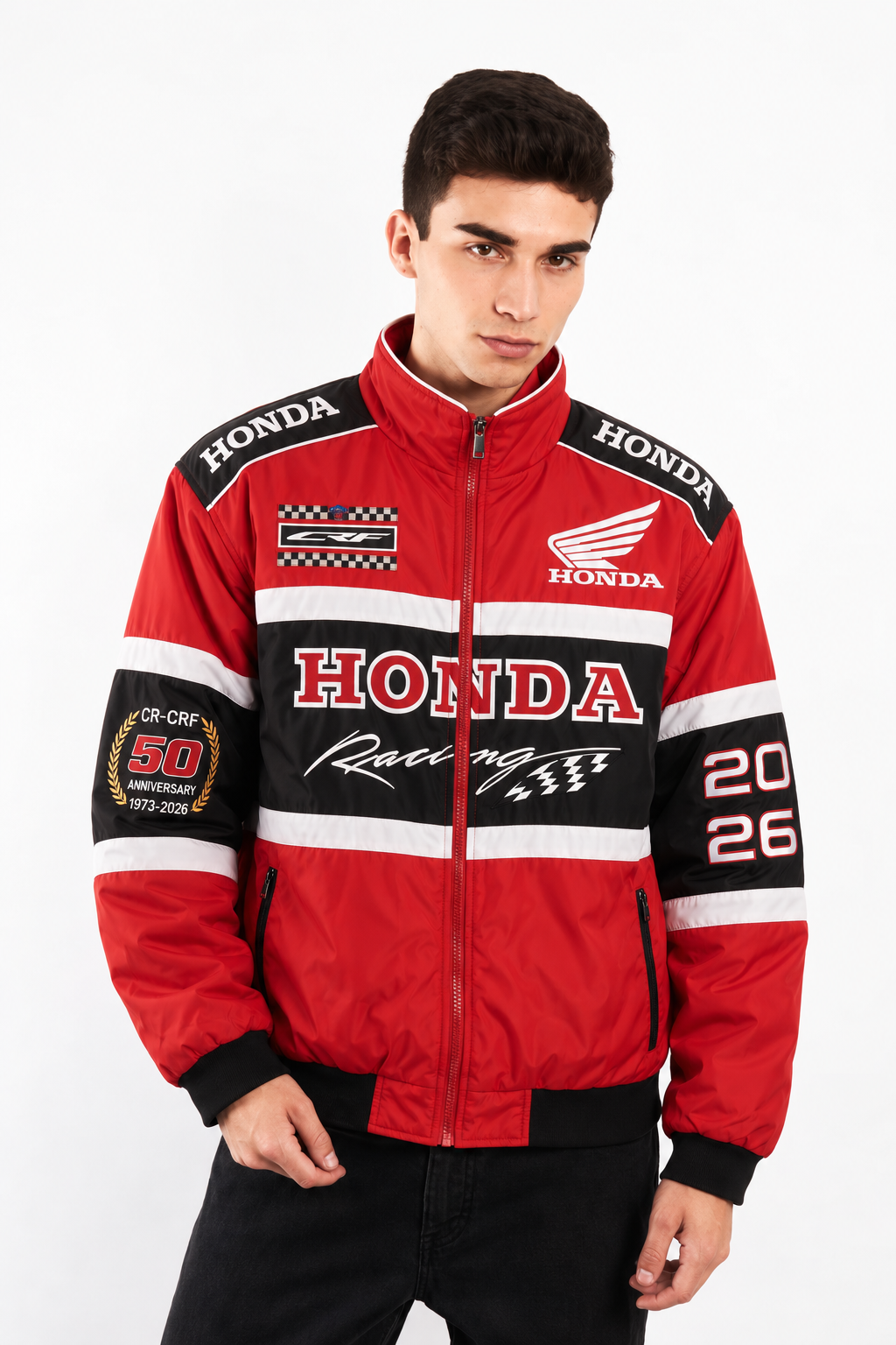 Honda Racing CRF Motocross Red Edition Racer Jacket