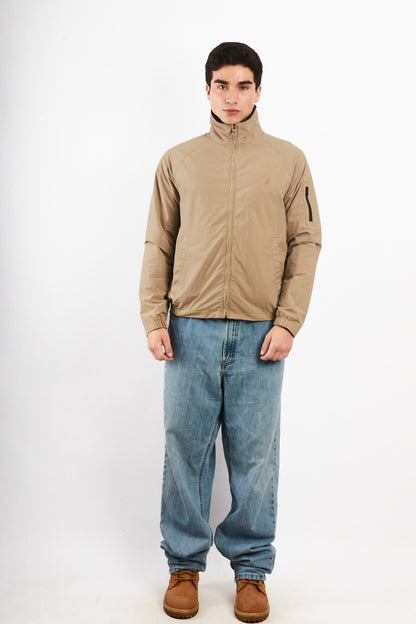 2000 Vintage Nautica Logo Collar Impermeable Jacket (S/M)