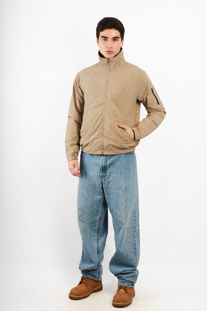 2000 Vintage Nautica Logo Collar Impermeable Jacket (S/M)