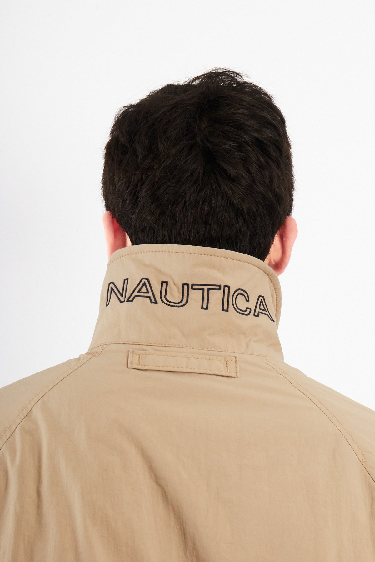 2000 Vintage Nautica Logo Collar Impermeable Jacket (S/M)