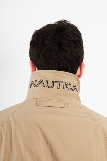 2000 Vintage Nautica Logo Collar Impermeable Jacket (S/M)