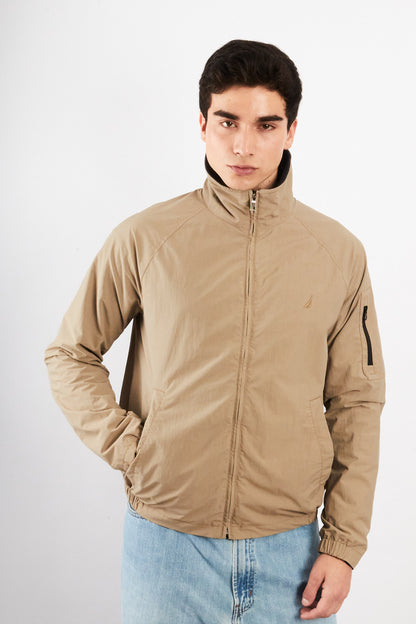 2000 Vintage Nautica Logo Collar Impermeable Jacket (S/M)