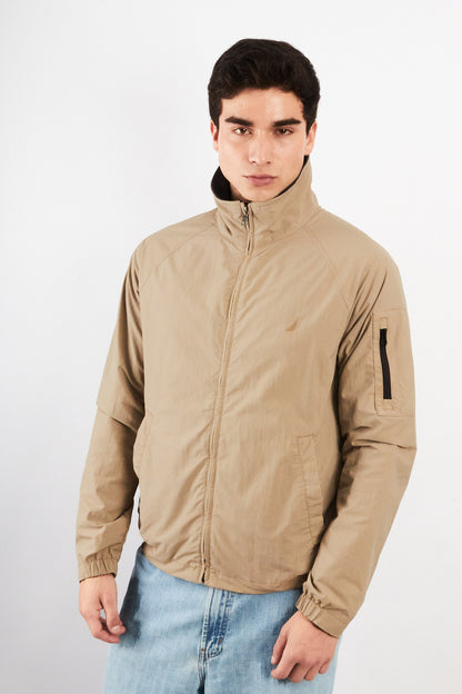 2000 Vintage Nautica Logo Collar Impermeable Jacket (S/M)