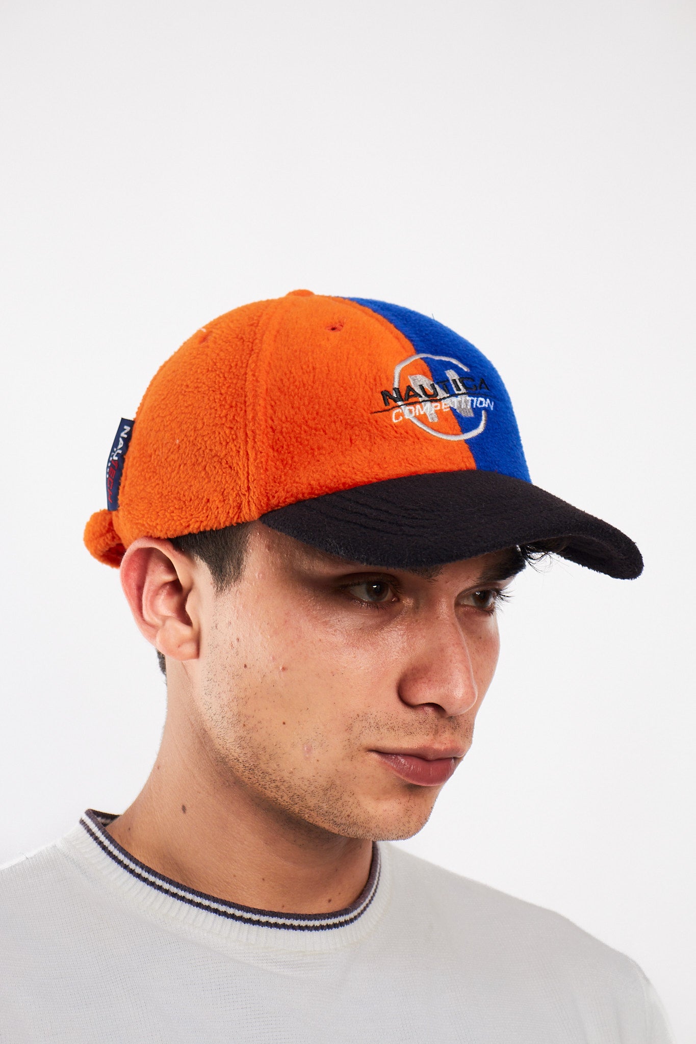 1990 Vintage Nautica Competition Fleece Cap