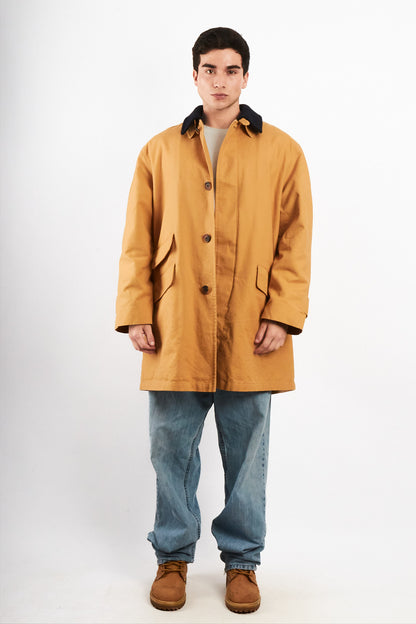 2000 Vintage Nautica Camel Trench Coat (L/XL)
