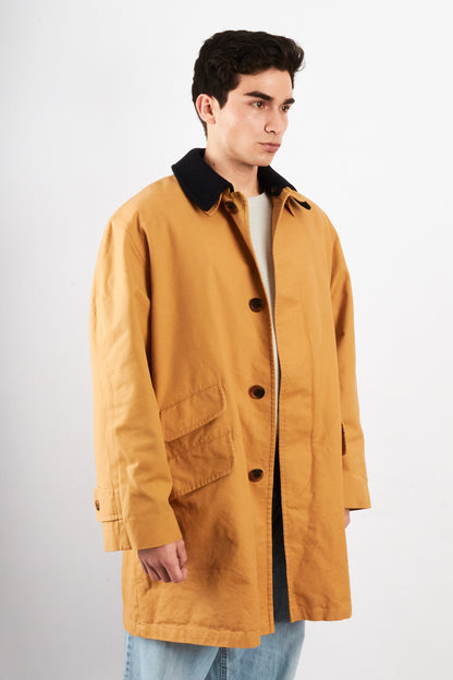 2000 Vintage Nautica Camel Trench Coat (L/XL)