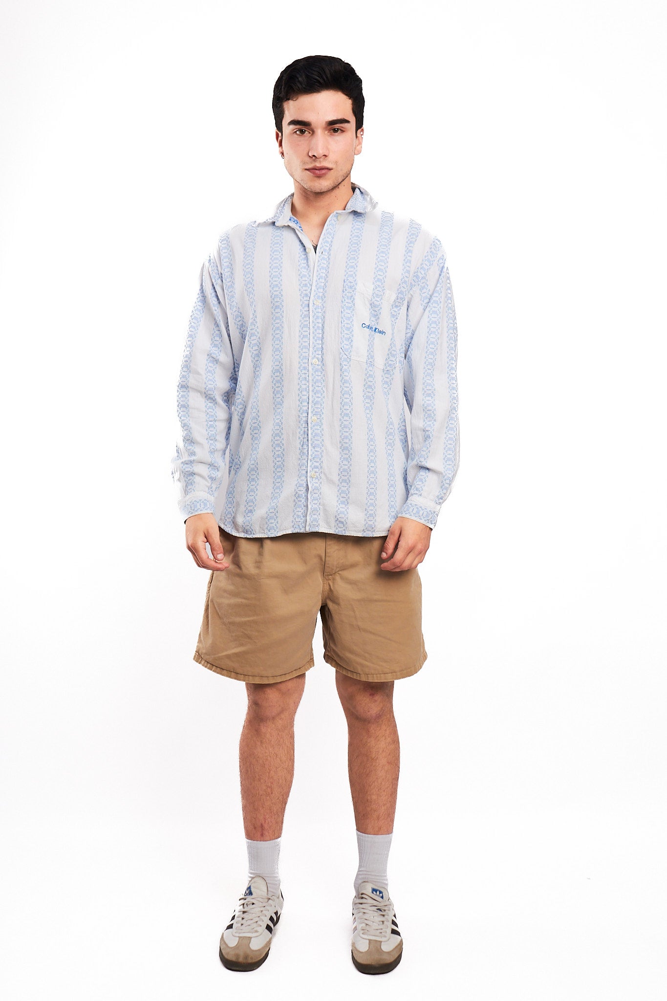 1980 Calvin Klein Linen Shirt (L)