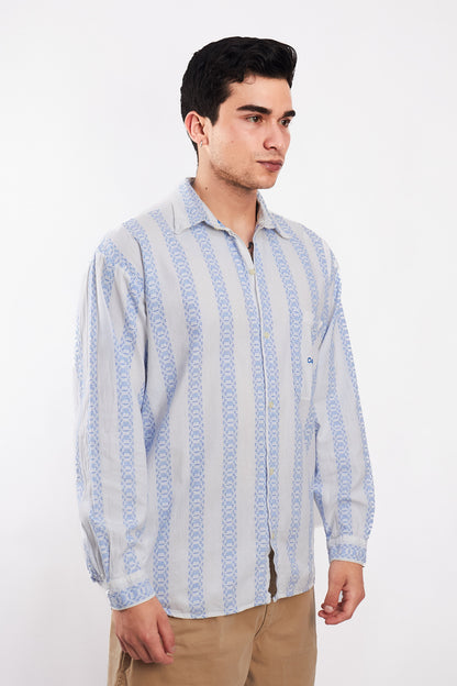 1980 Calvin Klein Linen Shirt (L)