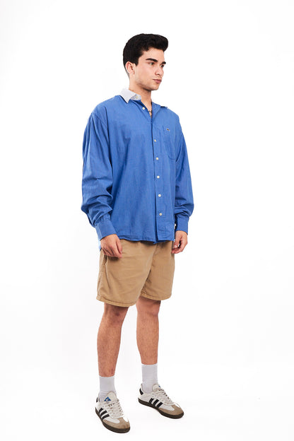 1990 Vintage Lacoste Plaid Shirt (L/XL)