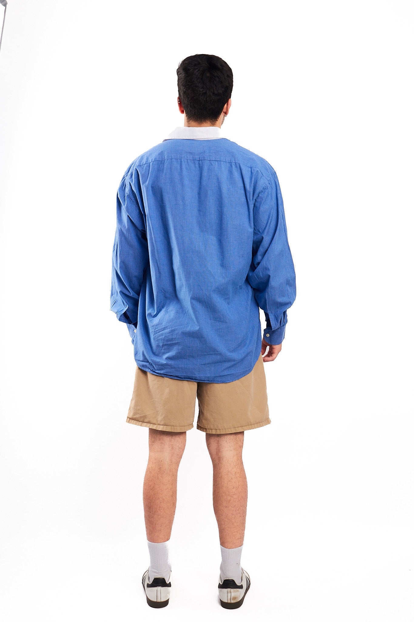 1990 Vintage Lacoste Plaid Shirt (L/XL)