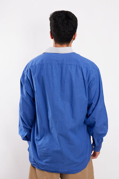 1990 Vintage Lacoste Plaid Shirt (L/XL)