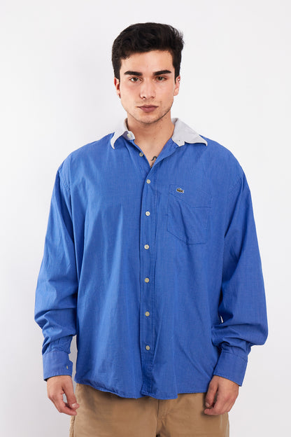 1990 Vintage Lacoste Plaid Shirt (L/XL)