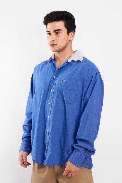 1990 Vintage Lacoste Plaid Shirt (L/XL)