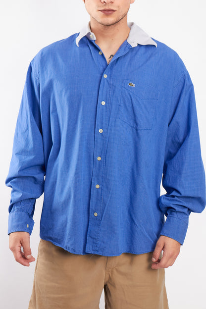 1990 Vintage Lacoste Plaid Shirt (L/XL)
