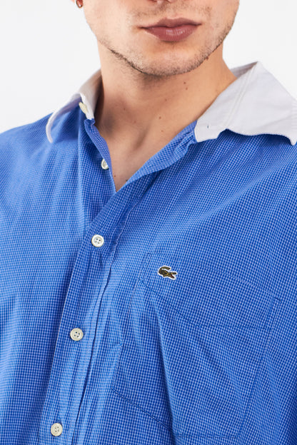 1990 Vintage Lacoste Plaid Shirt (L/XL)