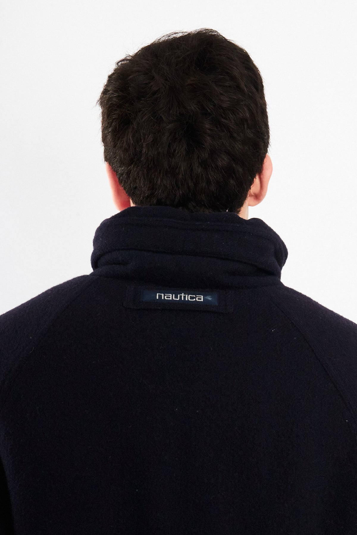 2000 Vintage Nautica Wool Bomber Jacket (M)