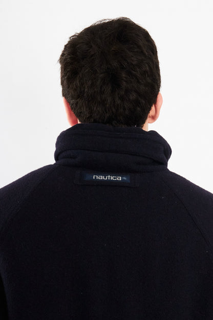 2000 Vintage Nautica Wool Bomber Jacket (M)