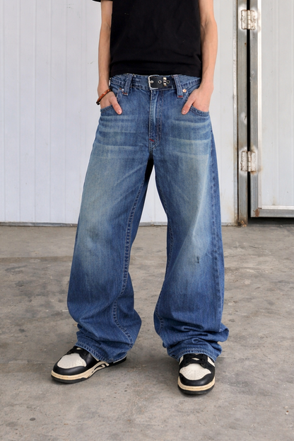 Vintage Y2K True Religion Horseshoe Embroidered Pocket Bootcut Jean (36/38)