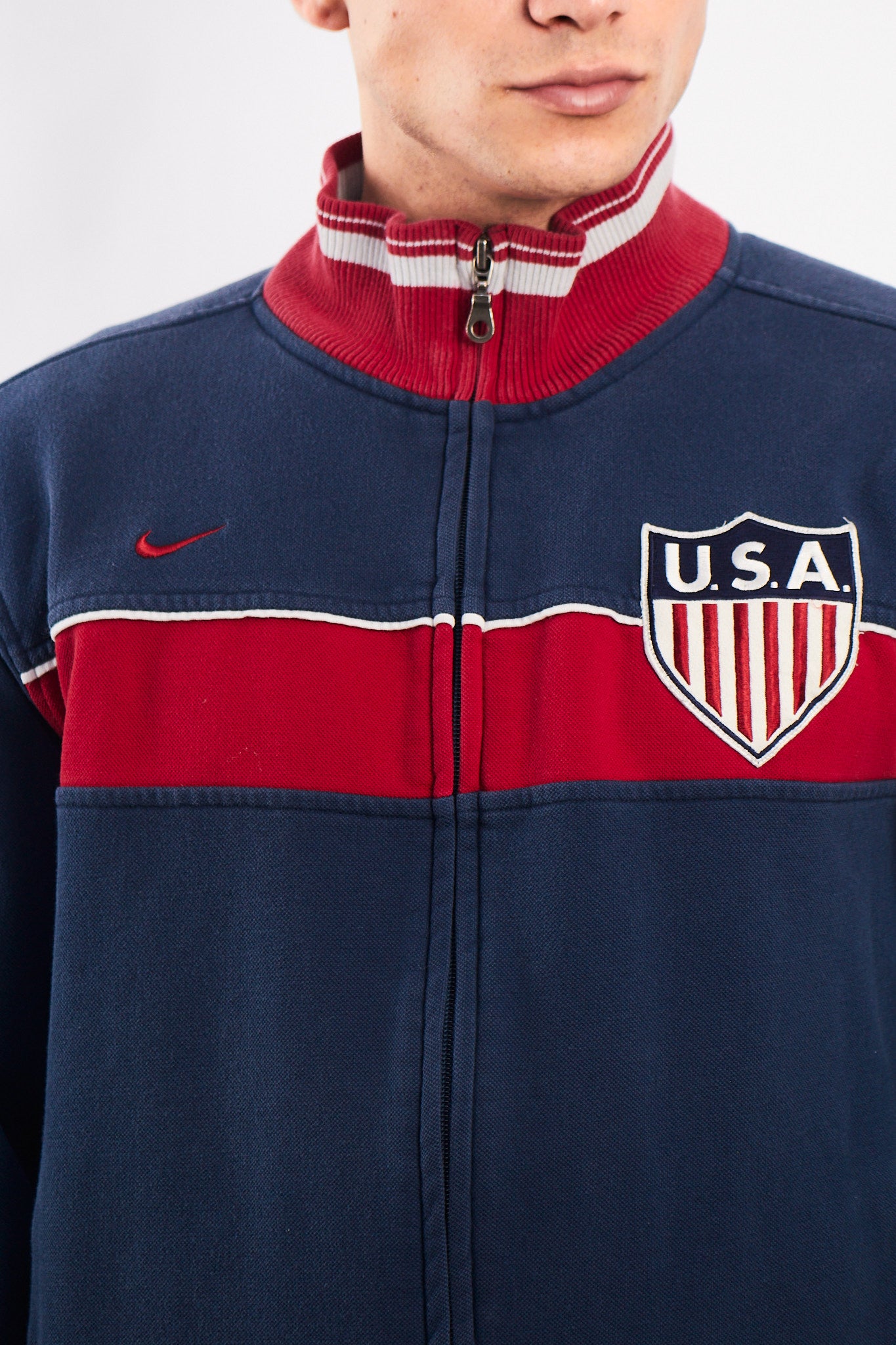 2000 Vintage Nike USA Soccer Team Jacket (M)