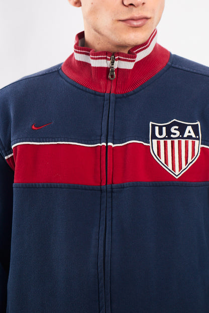 2000 Vintage Nike USA Soccer Team Jacket (M)