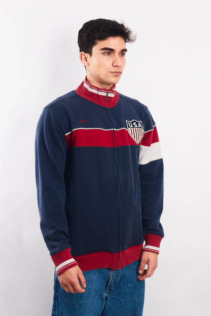 2000 Vintage Nike USA Soccer Team Jacket (M)