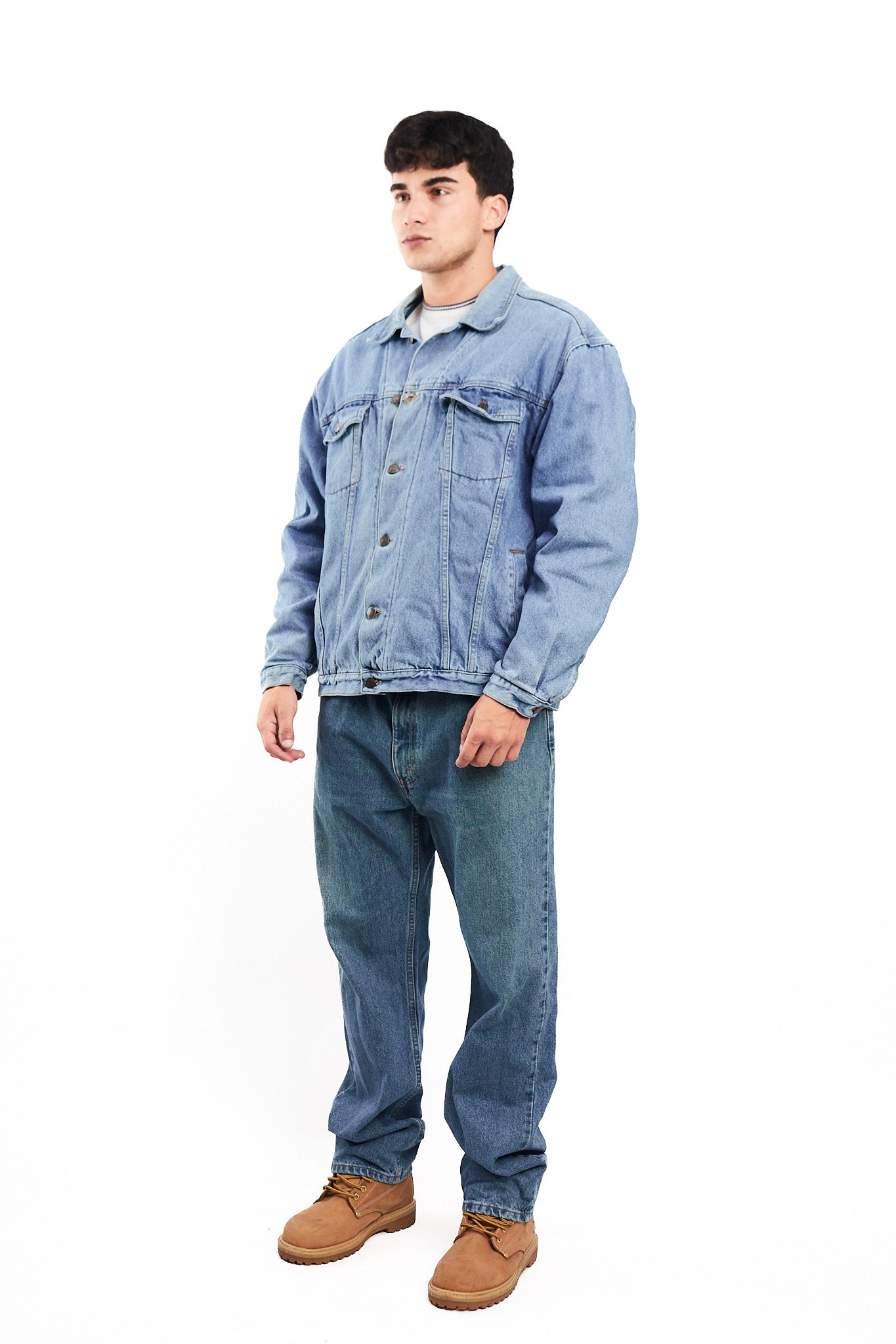 Vintage Levi's Sky Blue Trucker Jacket (M/L)