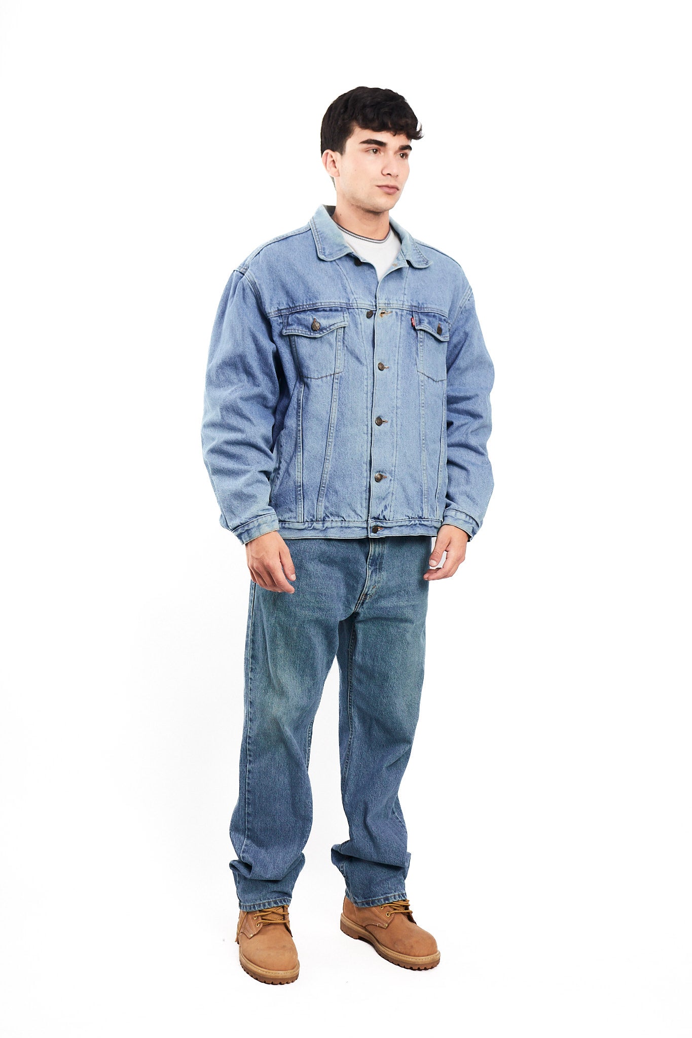 Vintage Levi's Sky Blue Trucker Jacket (M/L)