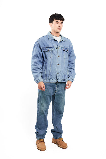 Vintage Levi's Sky Blue Trucker Jacket (M/L)