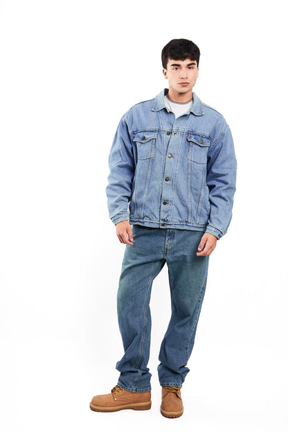 Vintage Levi's Sky Blue Trucker Jacket (M/L)