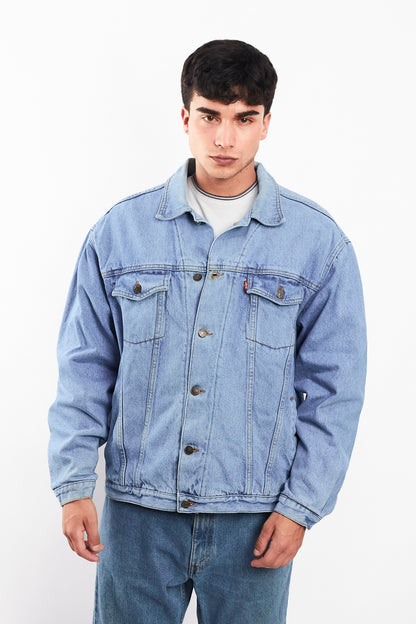 Vintage Levi's Sky Blue Trucker Jacket (M/L)