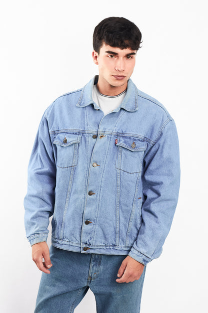 Vintage Levi's Sky Blue Trucker Jacket (M/L)