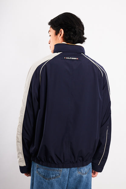 2002 Vintage Tommy Hilfiger Waterstop Spellout Reversible Jacket (M/L)