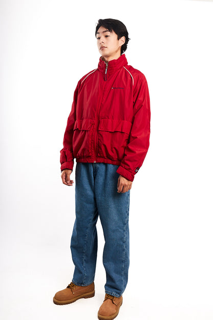 2002 Vintage Tommy Hilfiger Waterstop Spellout Reversible Jacket (M/L)