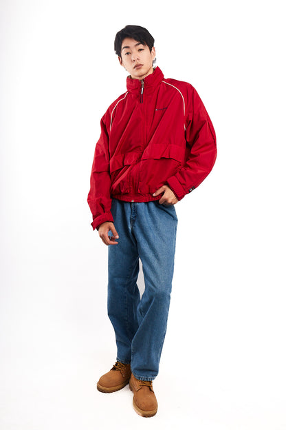 2002 Vintage Tommy Hilfiger Waterstop Spellout Reversible Jacket (M/L)