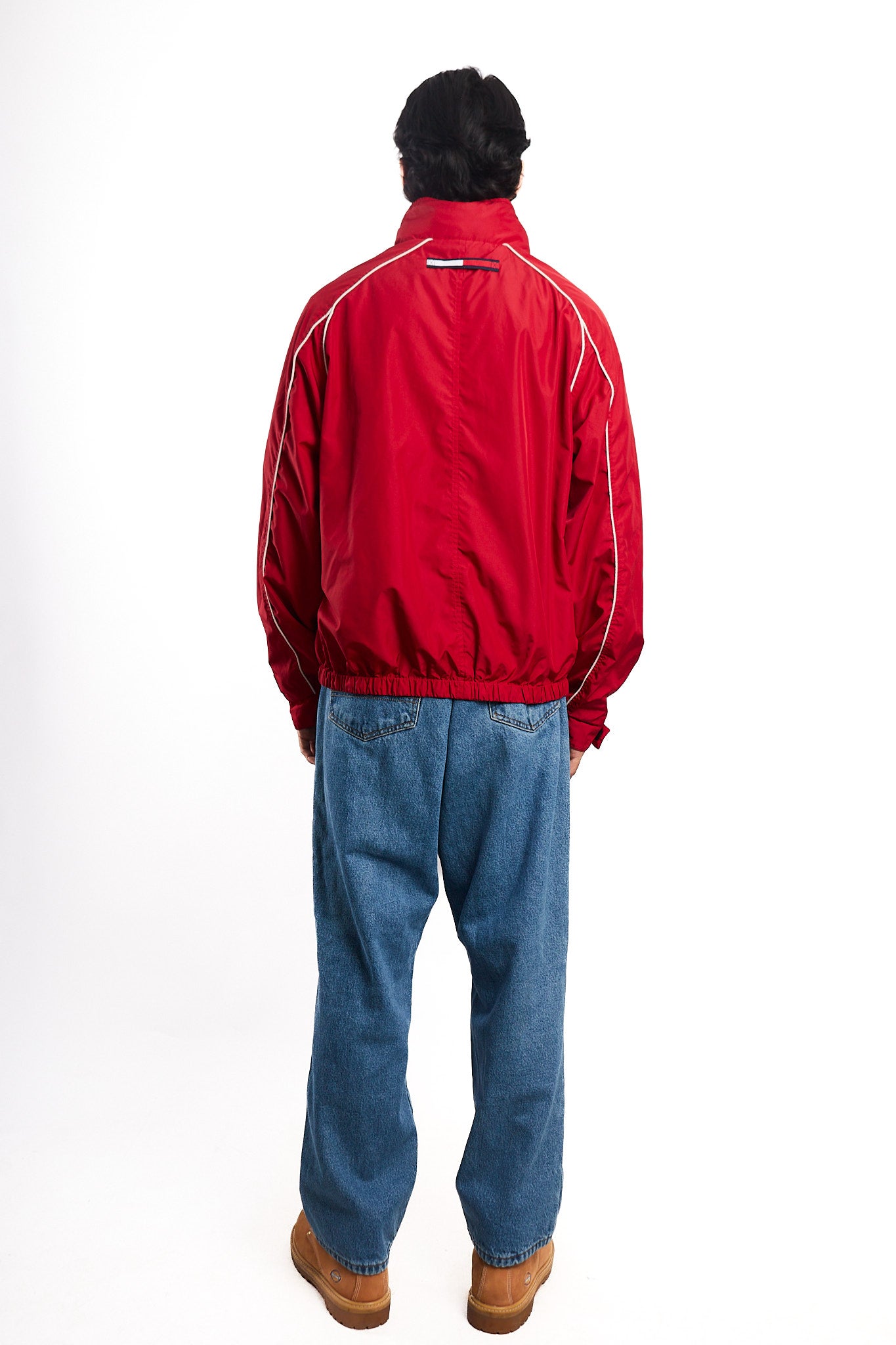 2002 Vintage Tommy Hilfiger Waterstop Spellout Reversible Jacket (M/L)