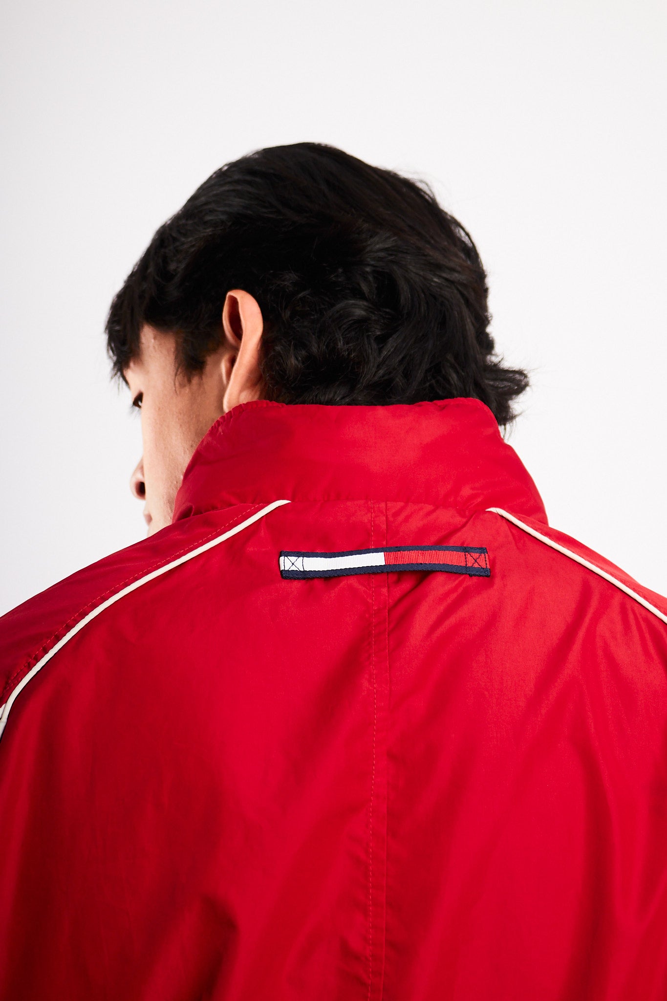 2002 Vintage Tommy Hilfiger Waterstop Spellout Reversible Jacket (M/L)
