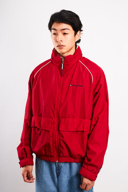 2002 Vintage Tommy Hilfiger Waterstop Spellout Reversible Jacket (M/L)