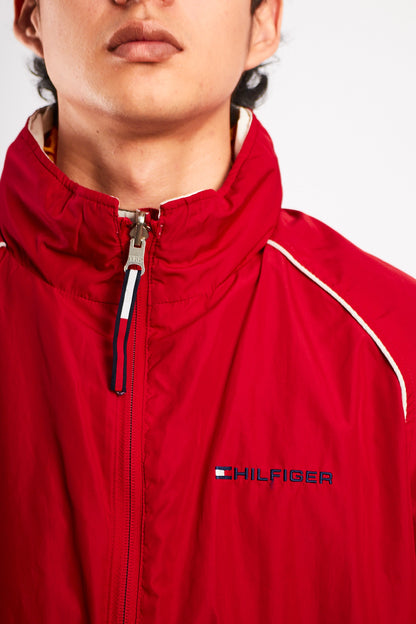 2002 Vintage Tommy Hilfiger Waterstop Spellout Reversible Jacket (M/L)