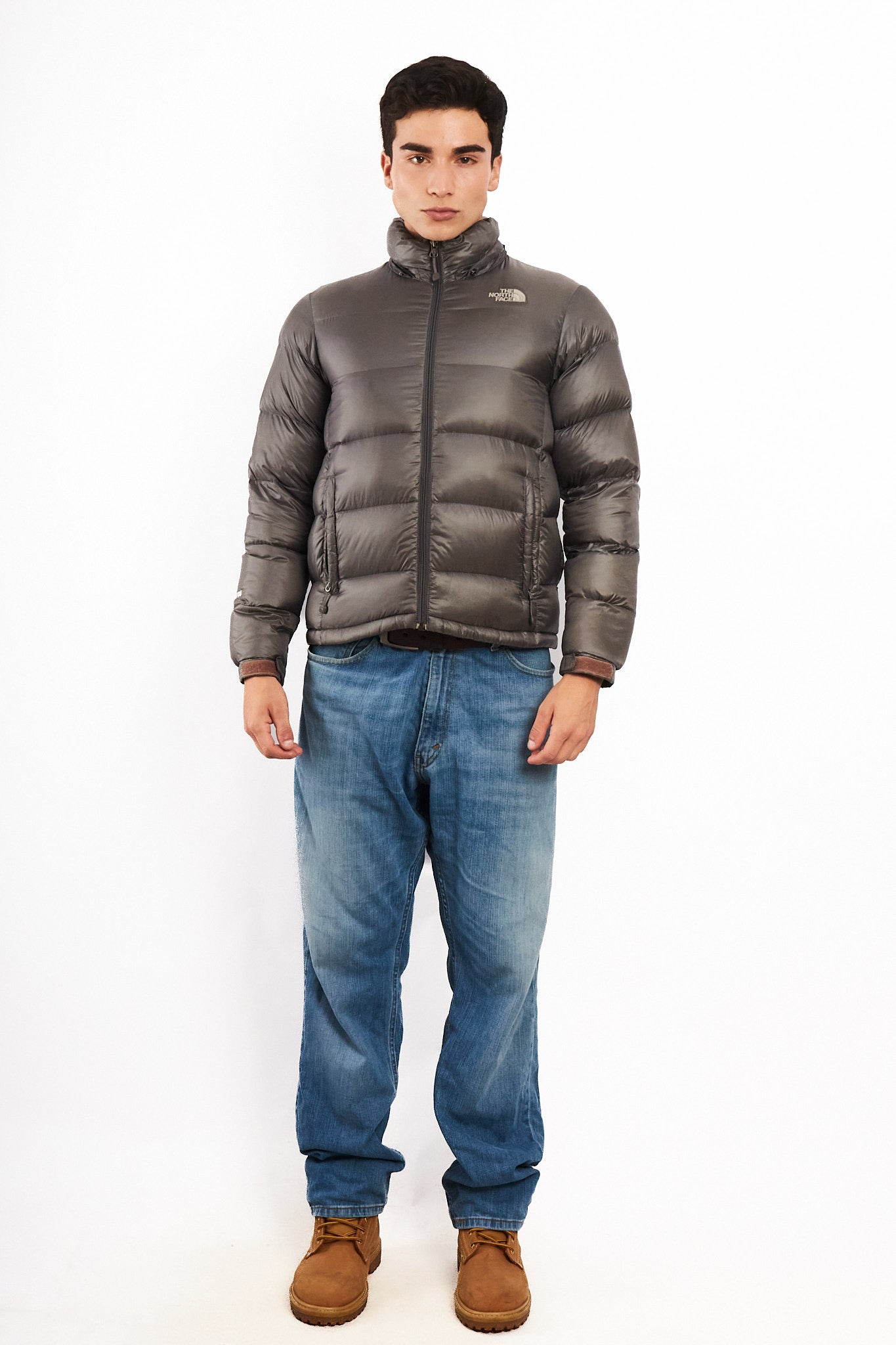 2000 Vintage The North Face 700 Metallic Goose Down Puffer Jacket(S/M)