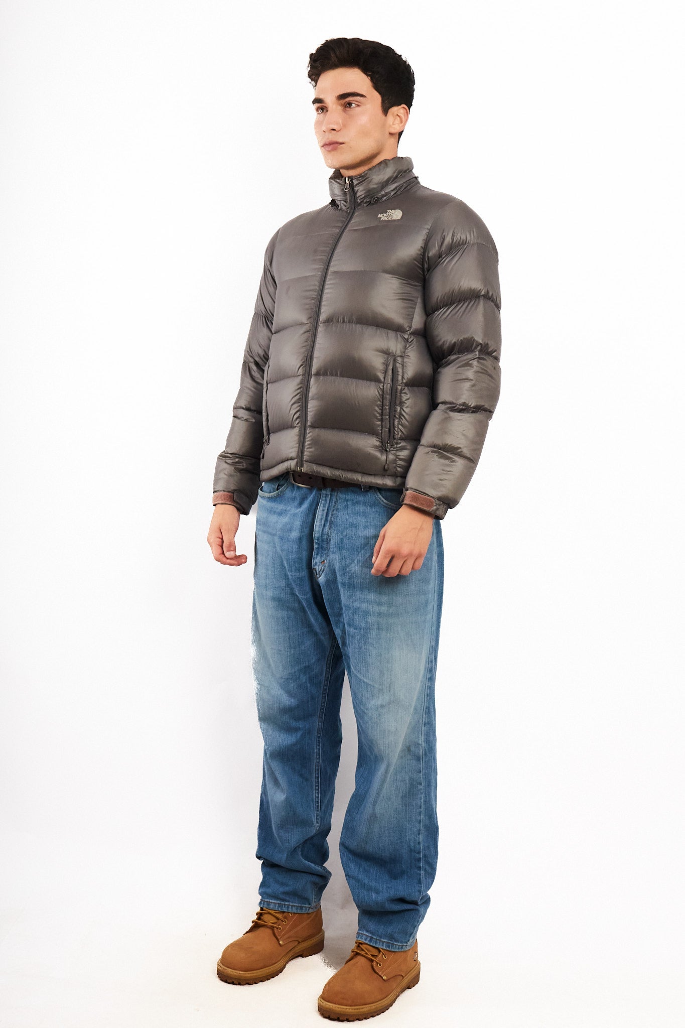 2000 Vintage The North Face 700 Metallic Goose Down Puffer Jacket(S/M)