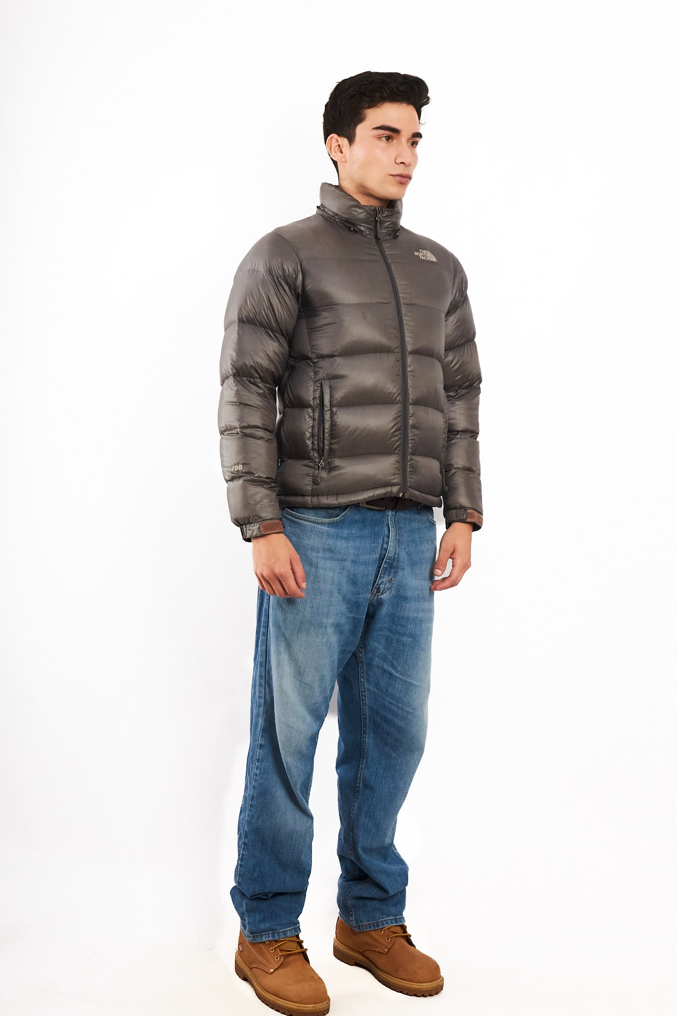 2000 Vintage The North Face 700 Metallic Goose Down Puffer Jacket(S/M)