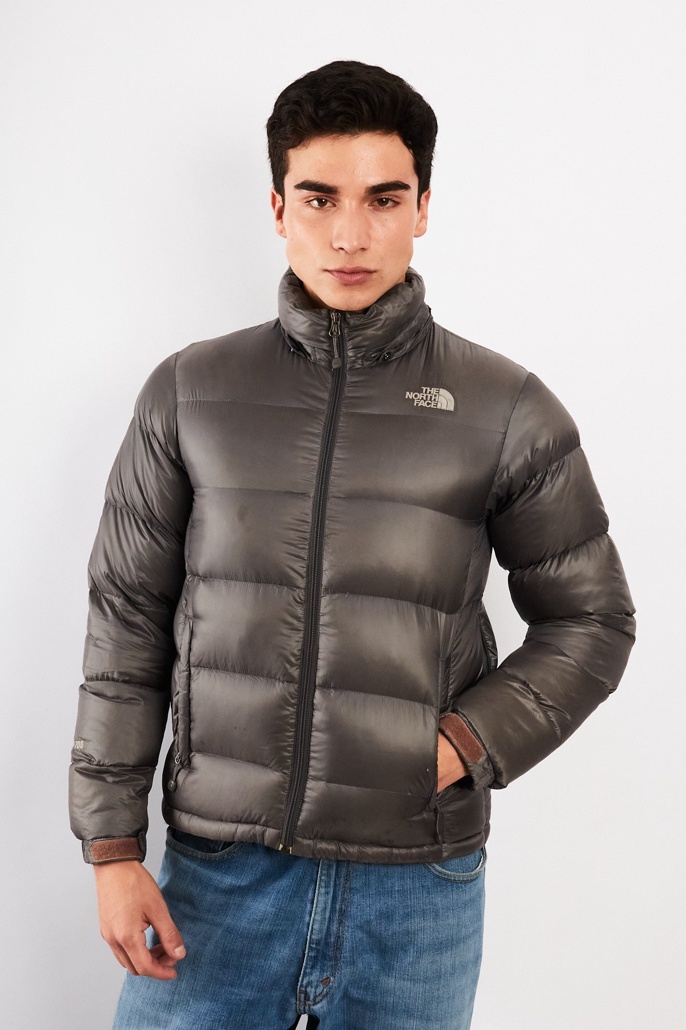 2000 Vintage The North Face 700 Metallic Goose Down Puffer Jacket(S/M)