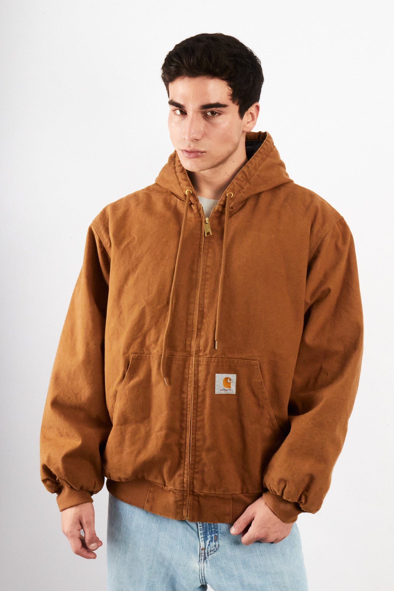 2000 Carhartt WIP Hamilton Brown OG Active Jacket (L)