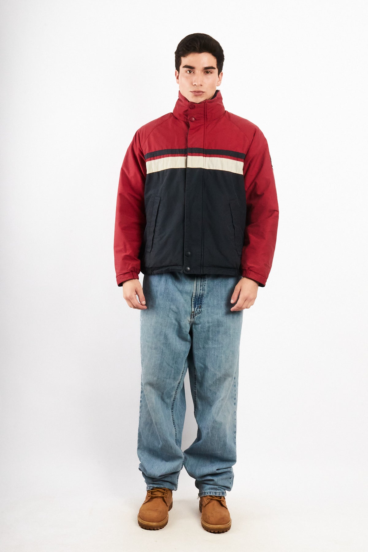 2000 Vintage Nautica Colorblock /Polar Jacket (M)